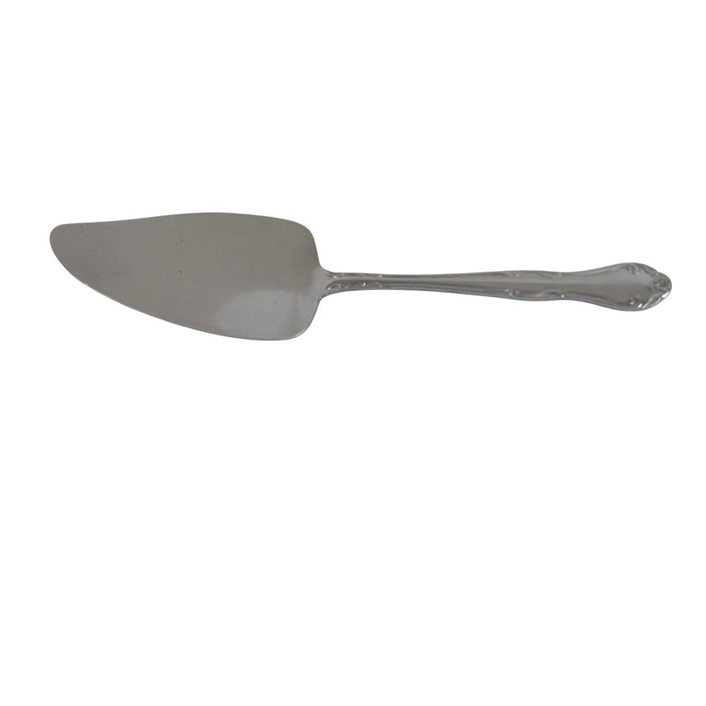Vintage Capco Stainless Steel Japan Pie Cake Server Floral Handle 8.5" - Picture 2 of 12